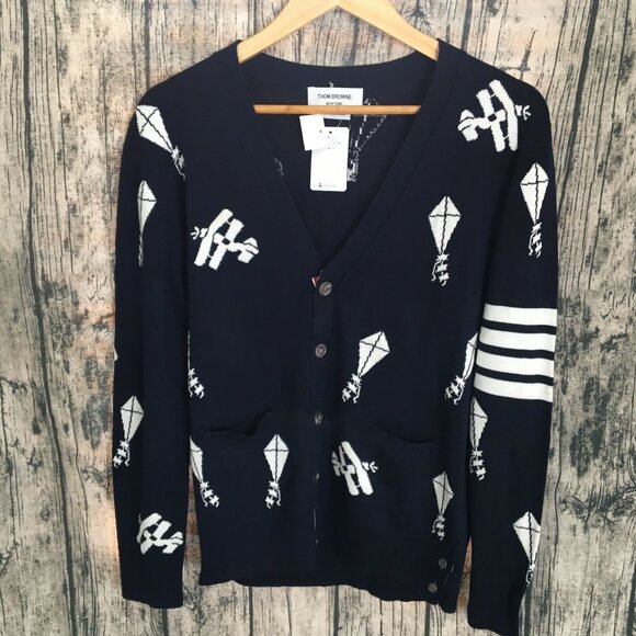 Thom Browne Men's Knit Cardigan Sweater - Picture 1 of 7